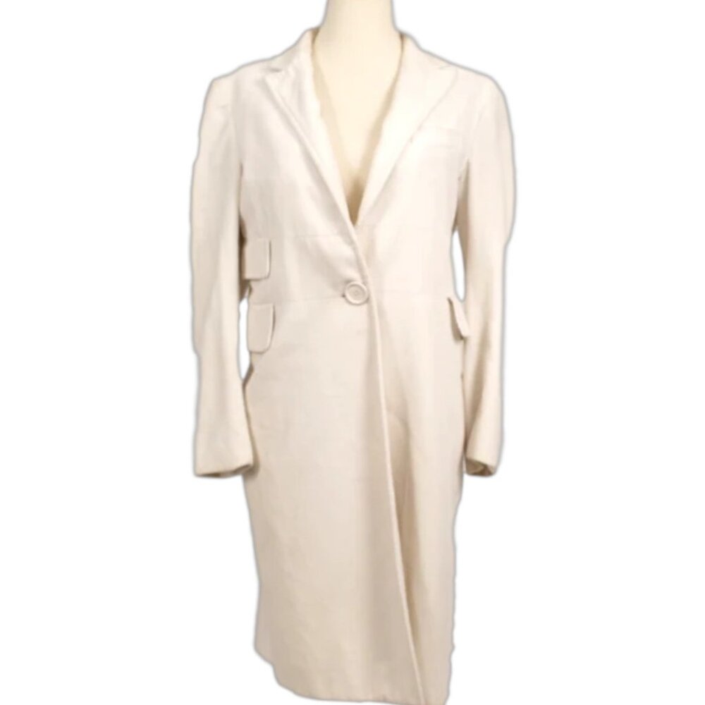 COSTUME NATIONAL NOTCH-LAPEL COAT